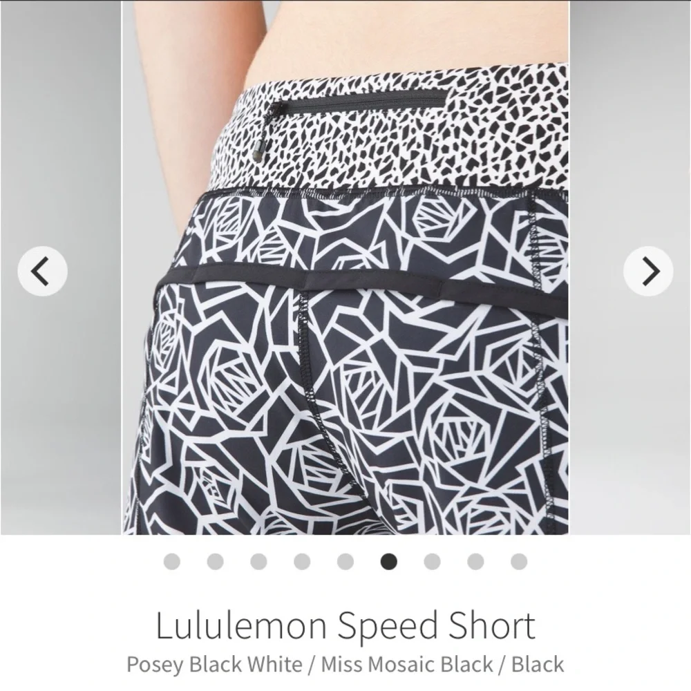 Lululemon Speed Shorts - Picture 4 of 10